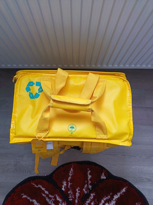 Geantă termoizolantă Glovo – ideală pentru livrări sau uz personal