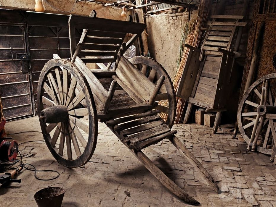 Кадимий арава. Арба старинная . 18-19 век