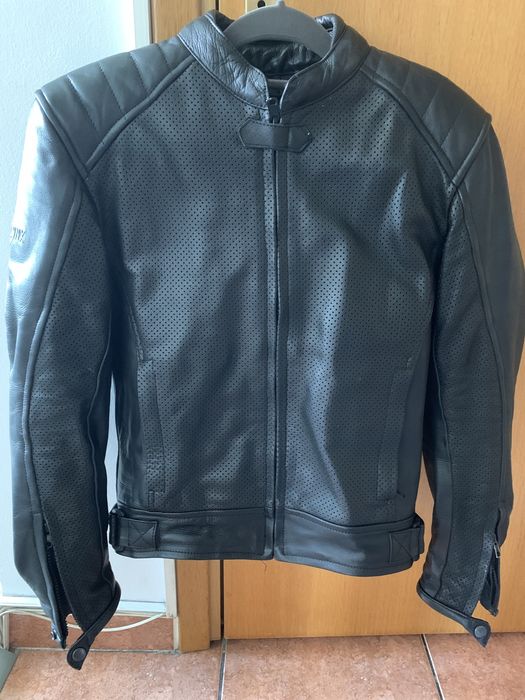 Geaca moto piele barbati LYNX, marimea XS