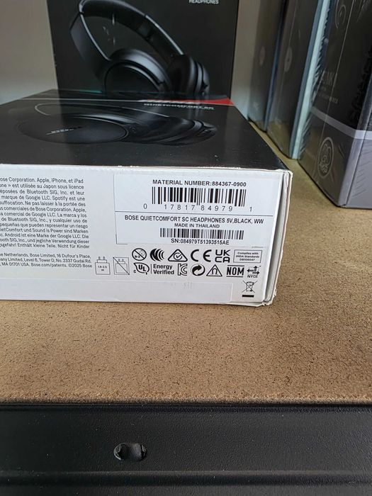 Casti BOSE QuietComfort SC, Bluetooth, Over-Ear, Noise Cancelling