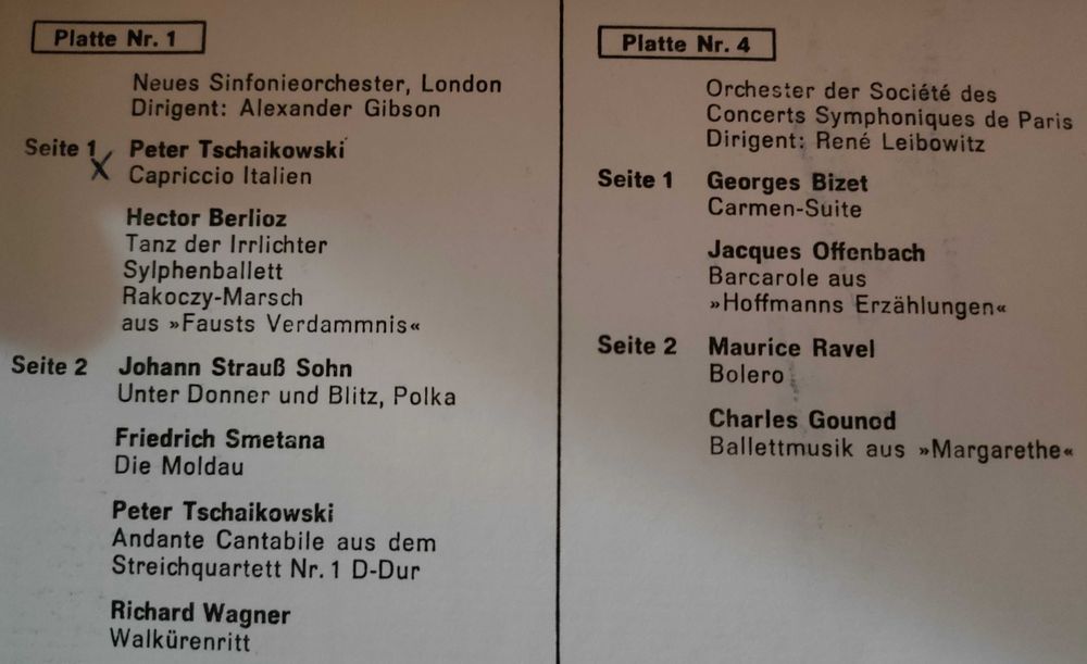 Discuri vinil/vinyl - Clasica - Zauber der Musik - Box 12 LP