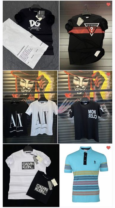 Мъжки тениски различни модели