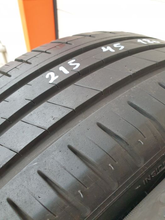 Летни гуми 4 броя MICHELIN PilotSport3 215 45 R18 дот 4316