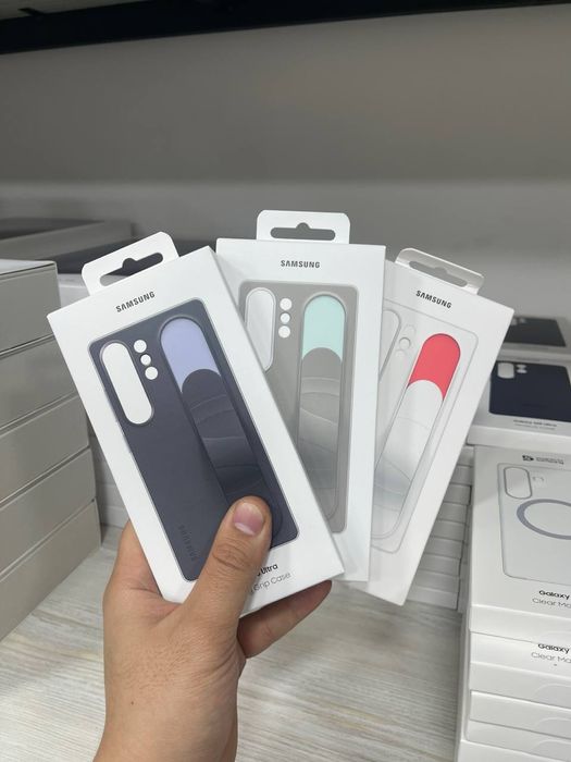 S25 Ultra Standing Grip Case. Оригинал чехол. Есть доставка