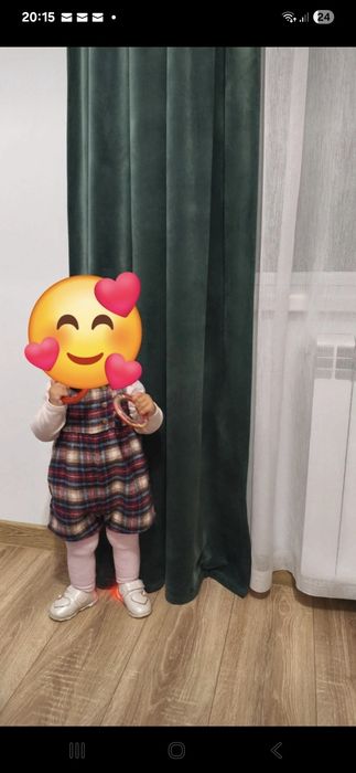 Salopeta fetițe Nutmeg 6-9 luni