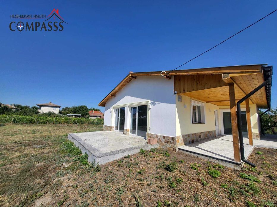 с. Паскалево, обл. Добрич, къща ново строителство с двор 130000евро!