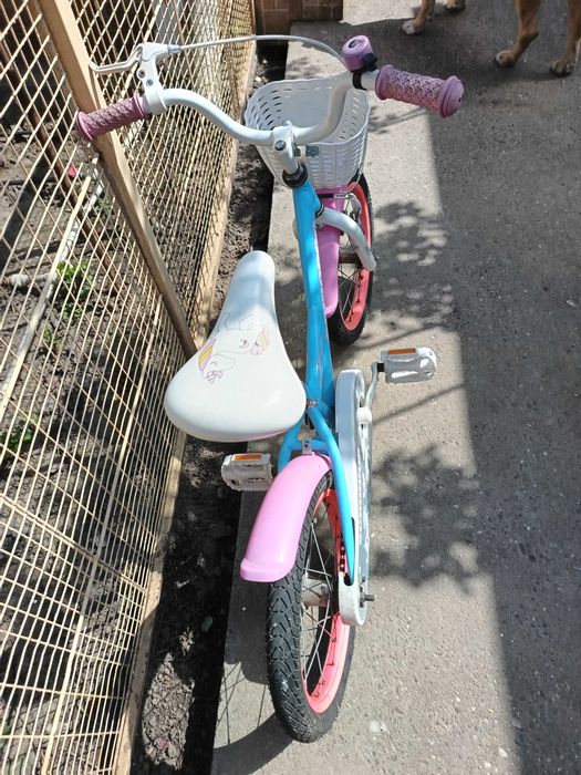 Bicicletă Scirocco 16  cu unicorni, pentru copii
