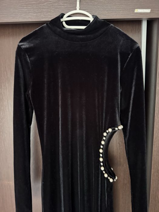 Rochie din catifea fina