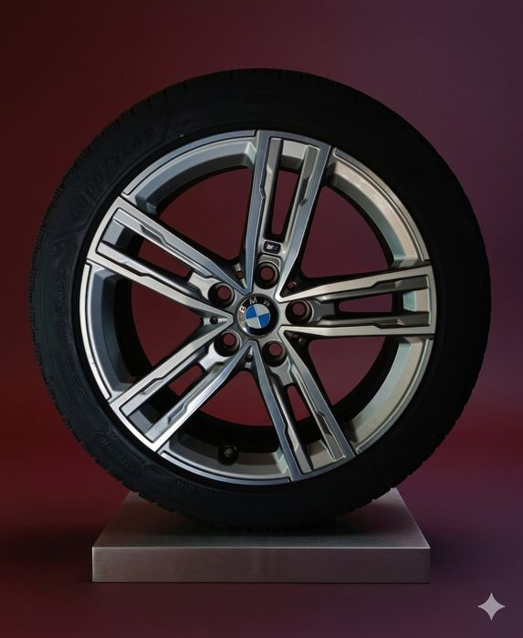 Jante Bmw M 17" seria 1 F40 seria 2 F44 style 550M,  senz.+anv vara sau iarna- FACTURA, GARANTIE