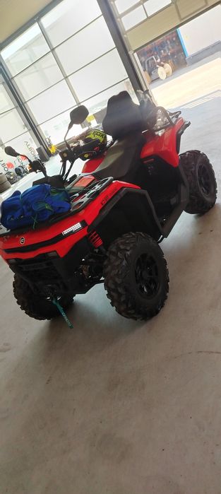 Atv cf moto c5 2026 gen 4 (1600 km) atv nou  cumpărat de la atv rom cu garanție.