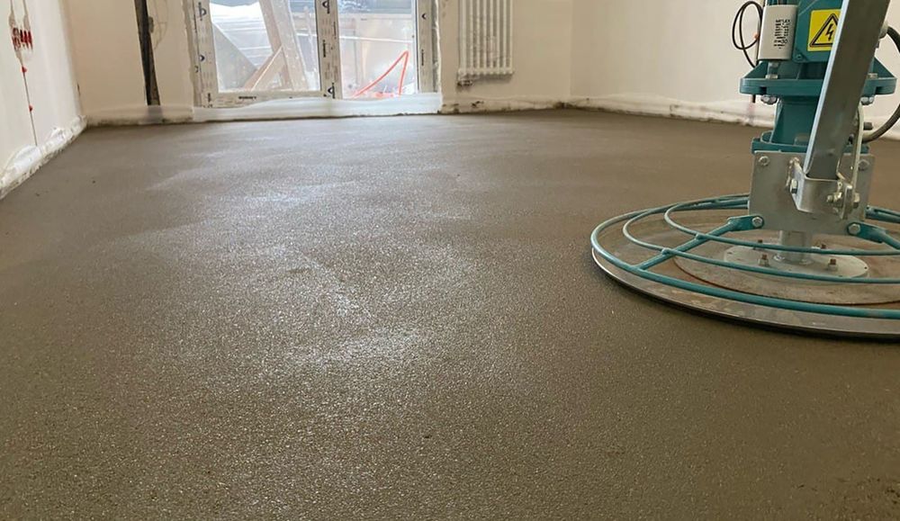 Сухой стяжка хизмати