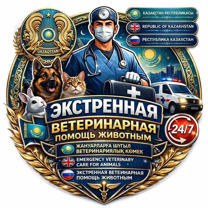 Ветеринар выезд на дом 24/7