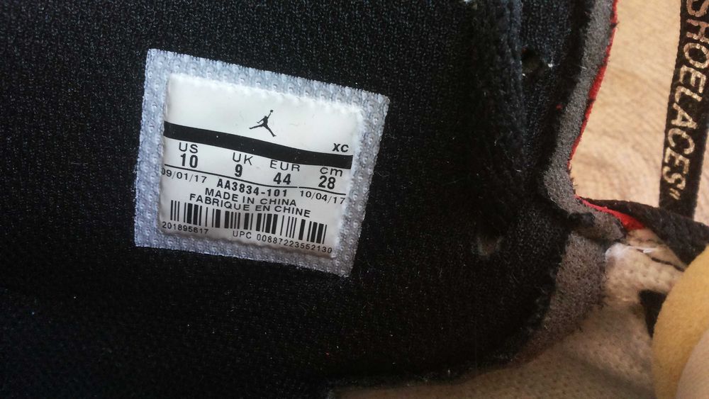 Off-White × Nike Air Jordan 1 Retro High The Ten "Chicago" EUR 44/UK 9