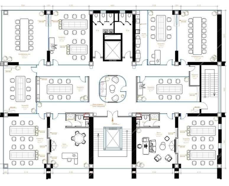 Сдам готовое помещение под офис в БЦ А класса в центре города RCP