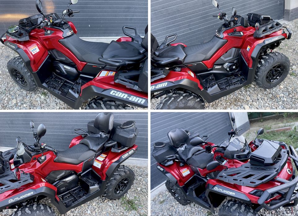 Atv Can Am Outlander Max PRO 650cc R 4x4 2019 / LTD Edition - LONG/ Recent adus -impecabil ! (Bombardier)