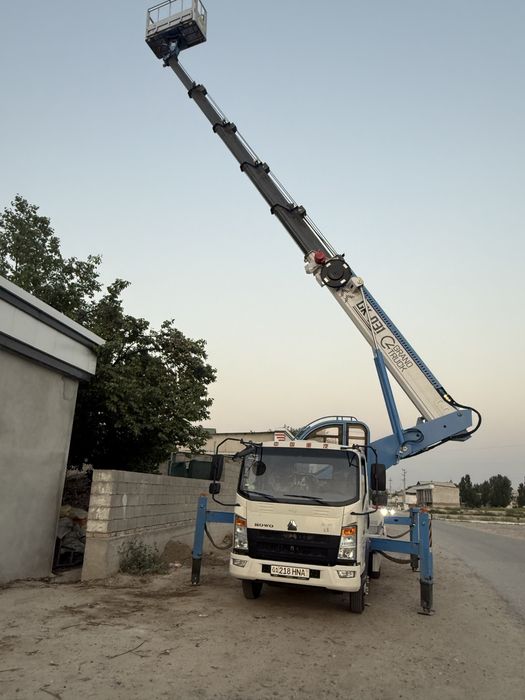 Авто вышка Howo sinotruk