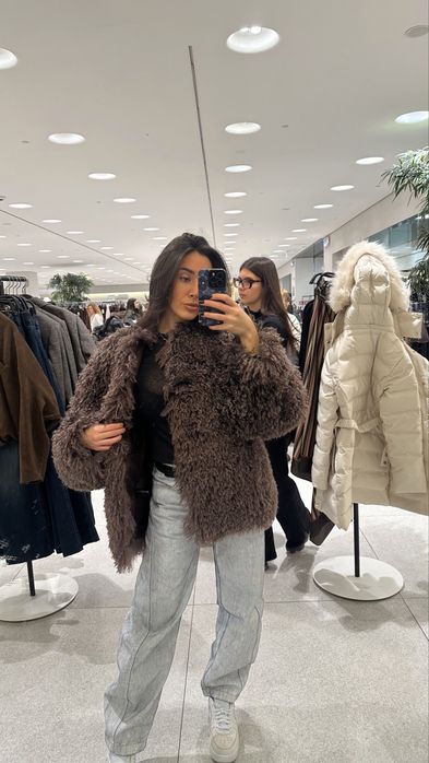 Палто Zara teddy