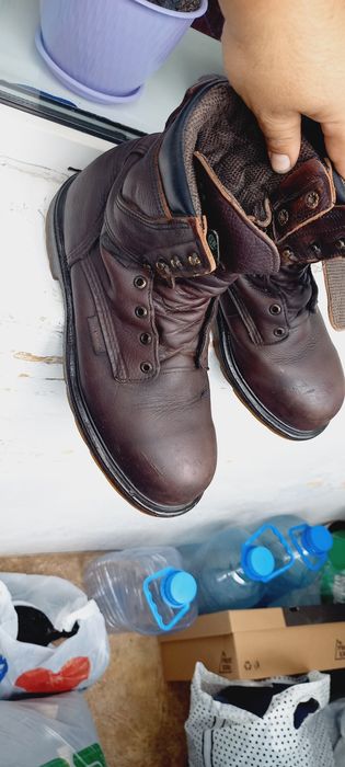 Ботинки рабочи натуралная кожа