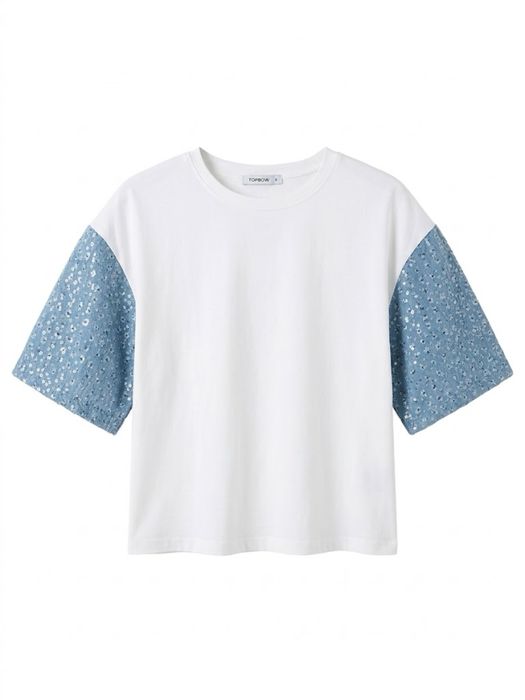 Дамска горна част от облеклото-Тениска с къс ръкав и Потник плетиво