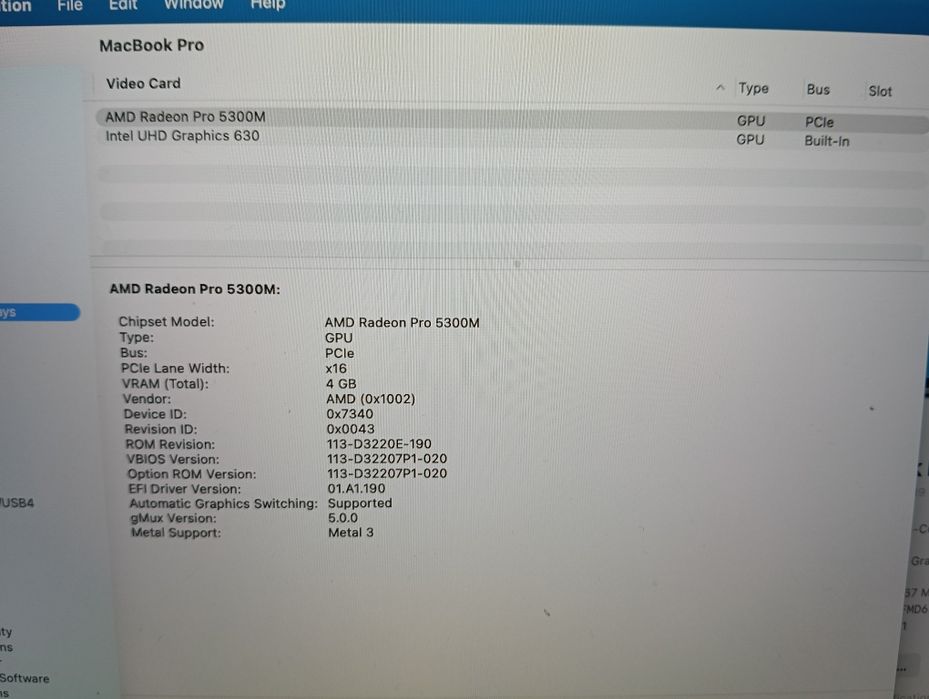 Macbook pro 16 a2141 32gb ram i7 touchbar