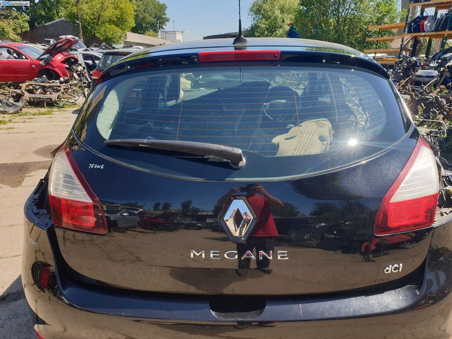 Haion Hayon Portbagaj Dezechipat cu Luneta Geam Sticla Renault Megane 3 Hatchback 2008 - 2016 [K5635]