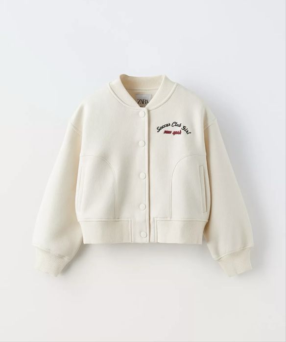 Бомбер-толстовка Zara для девочки