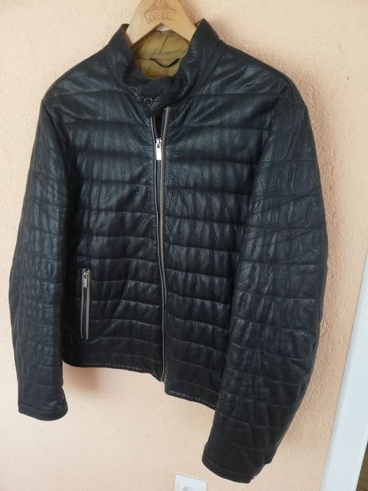 Geacă bărbați piele Gian Morí mărimea 54