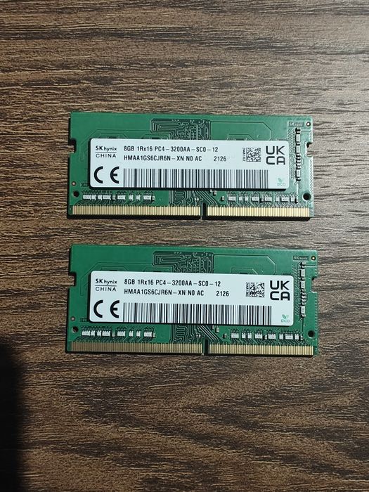 SK Hynix 2x8gb 3200Mhz рам памет