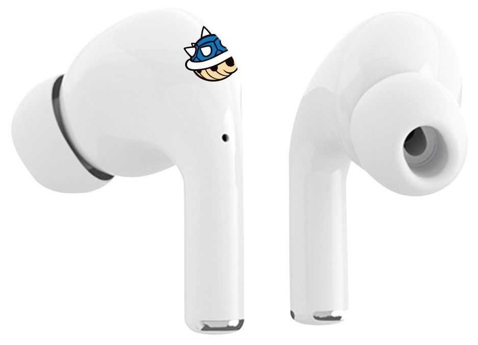 Casti earpods Mario Kart True Wireless Sound Bluetooth TWS cu carcasa