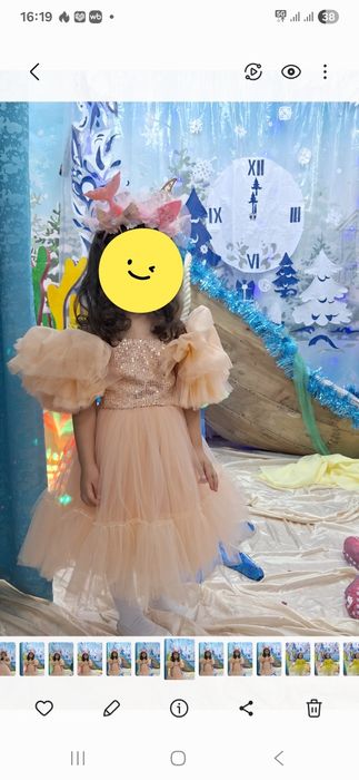 Нарядные платья детские