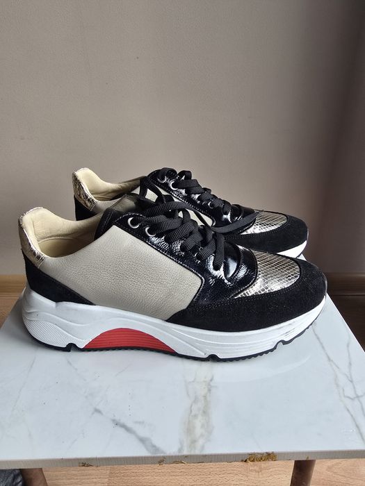 Бианки/ Bianki нови сникърси естествена кожа