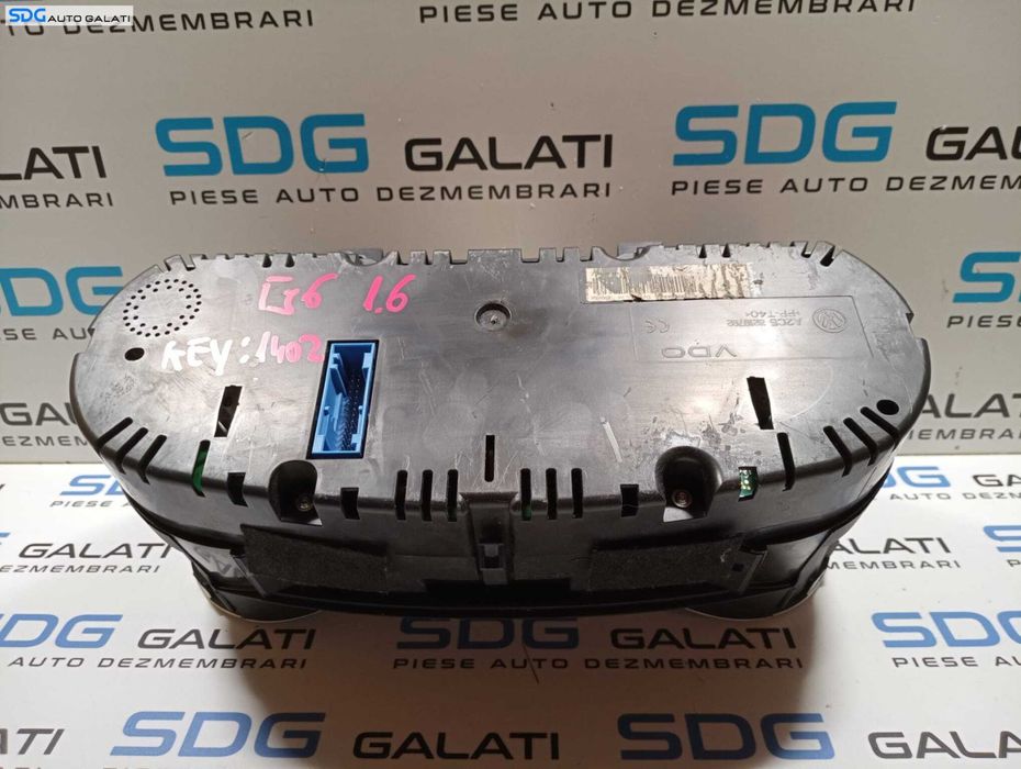 Ceas Ceasuri Cluster Instrumente Bord Volkswagen Golf 6 1.6 TDI CAYB 2008 - 2010 Cod 5K0920971A [M4034]