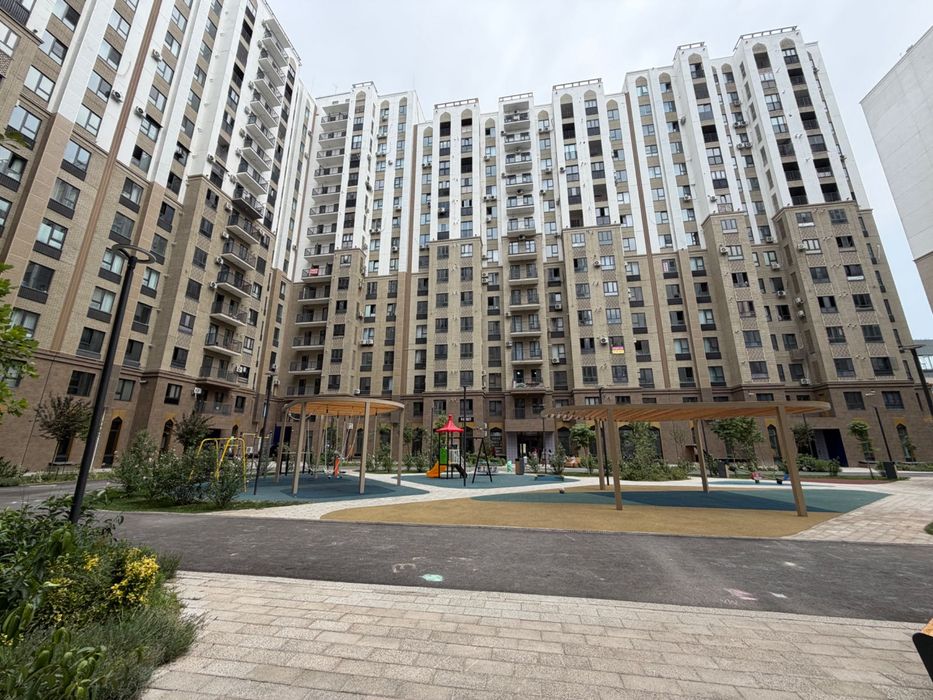 Аренда новая 1в2 комнатная квартира в ЖК O'zMakon Мирабадский Район