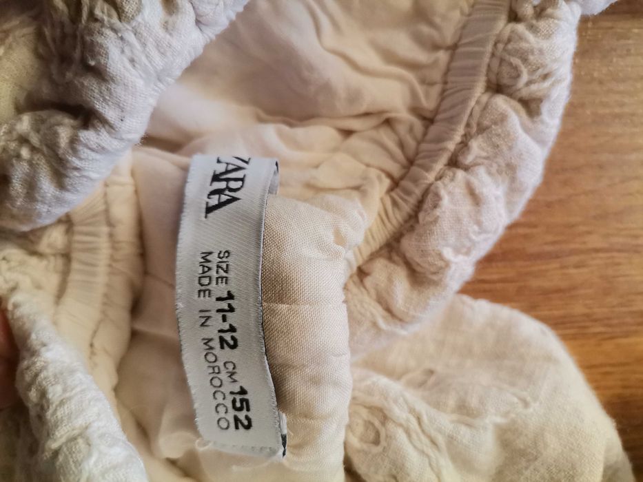 Ленен костюм на "Зара" за момиче - 152/164