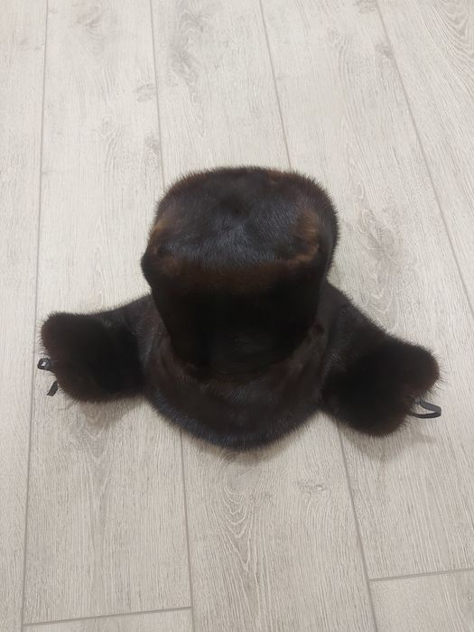 Продам шапку ушанку норковую