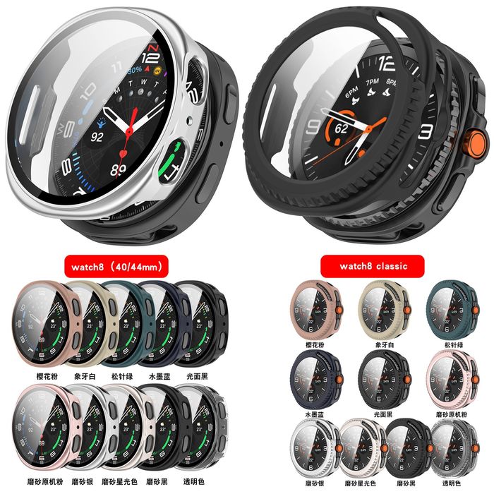 Samsung Galaxy Watch 8 /Classic/ Твърд удароустойчив кейс с протектор