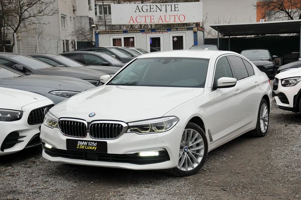 BMW Seria 5 525 Luxury 2019 2.0d 231 CP E6 Distronic Piele Camera Night Vision LED