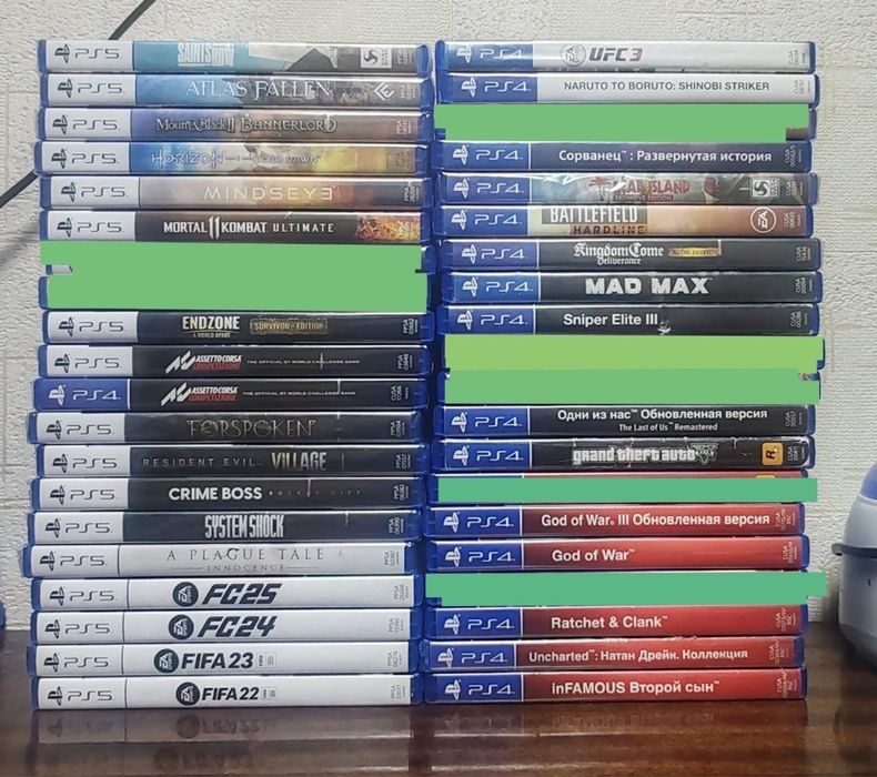 Продам диски на пс 4 пс 5