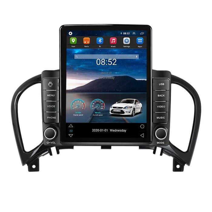 Navigatie Nissan Juke din 2010 - 2017 Ecran TESLA 9.7 inch 4GB RAM