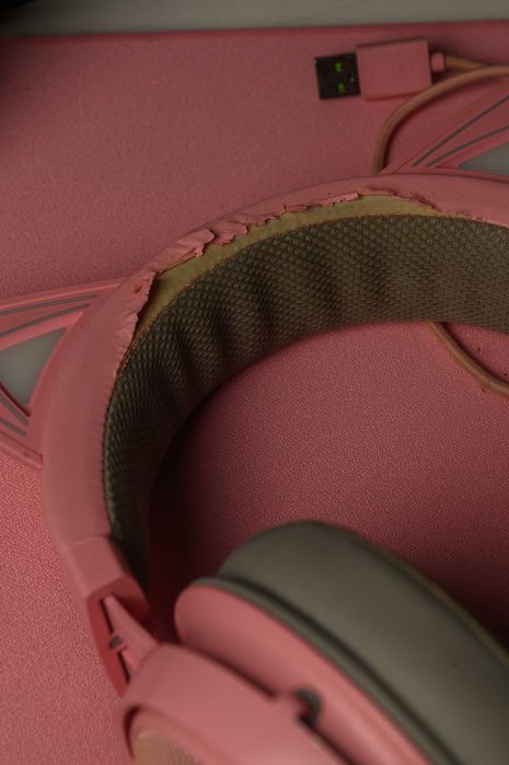 Наушники razer kitty розовые