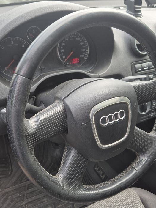 Volan 4 spite piele perforata AUDI A38P / A4 B7