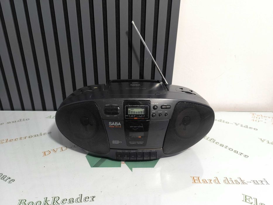 Casetofon SABA RCD 511 S - CD Player Radio Casetă Recorder