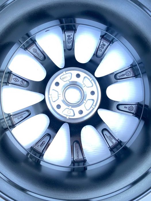 Jante noi R18 originale Renault Megane lll 3 RS negru lucios