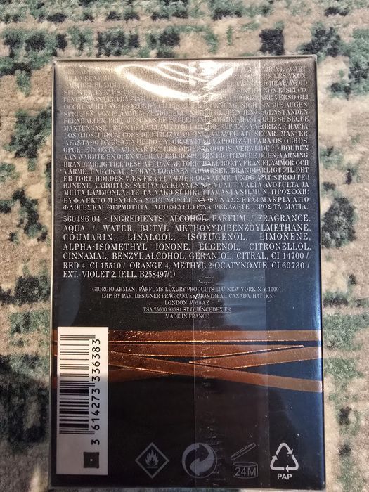 Parfum Armani Stronger with you Absolutely 100ml