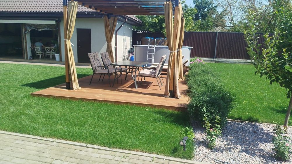 Монтаж терасной доски