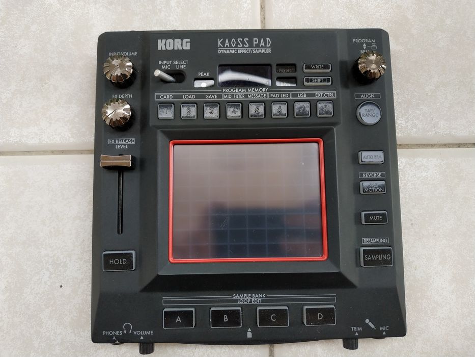 Korg Khaoss Pad Kp3 сэмплер и процессор эффектов