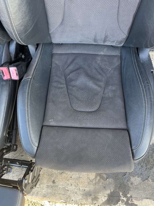 Кожен рекаро салон алкантара за Audi A5 8T Cabrio Кабрио номер 18