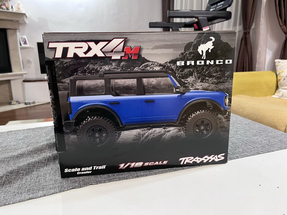 Traxxas TRX-4M Blue Bronco (Като Нов +  Тунинг Injora & Гаранция