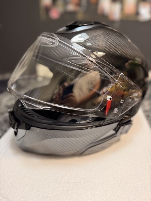 Cască moto modulară HJC RPHA 91 Carbon, mărimea S – ca nouă