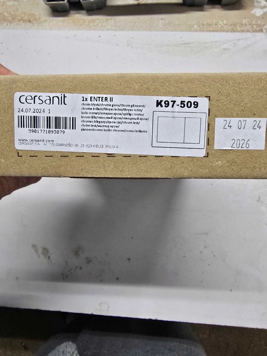 Clapeta actionare bazin WC Cersanit